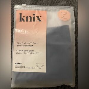 New - Knix Size Small Dark Teal Ultra Leakproof Zones+ Bikini